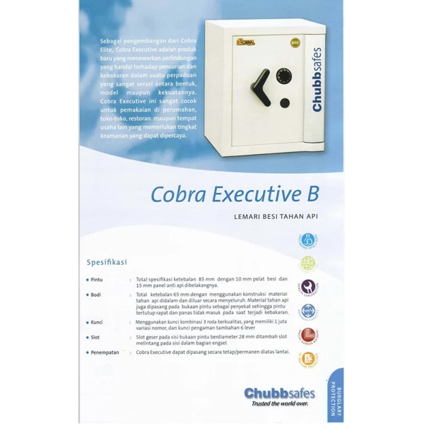 Brankas Chubb Safes Type Cobra Executive B